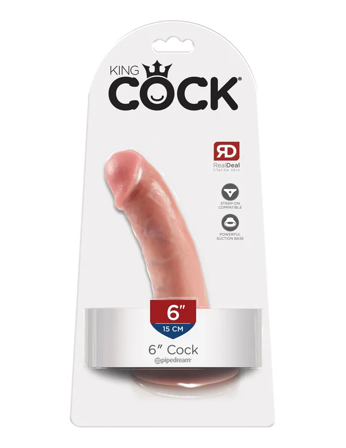 King Cock 6 Cock Light Pipedreams Dildos