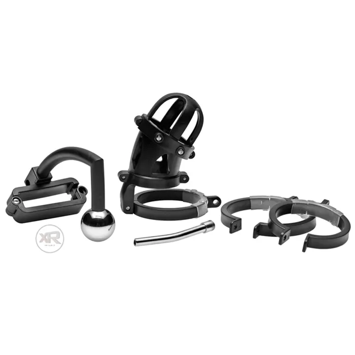 Male Sex Toys Masters Oppressor Male Chastity Cage XR Brands