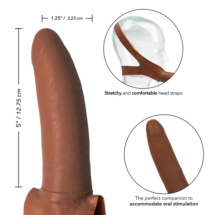California Exotic Novelties Dildos Original Accommodator Latex Dong Brown California Exotic Novelties Dildos Original Accommodator Latex Dong Brown
