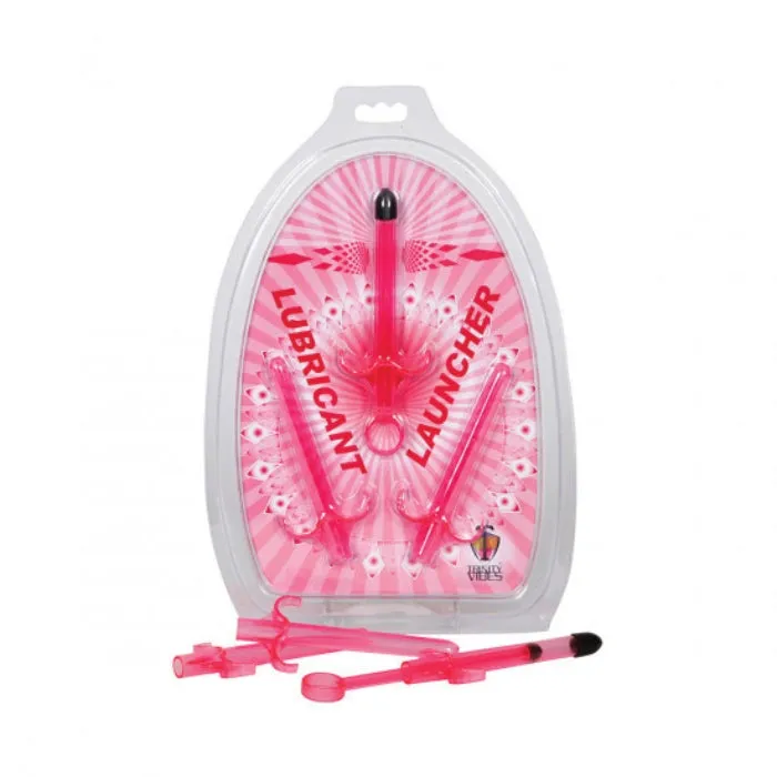 Lubricant Launcher 3pk Pink ENT Vibrators