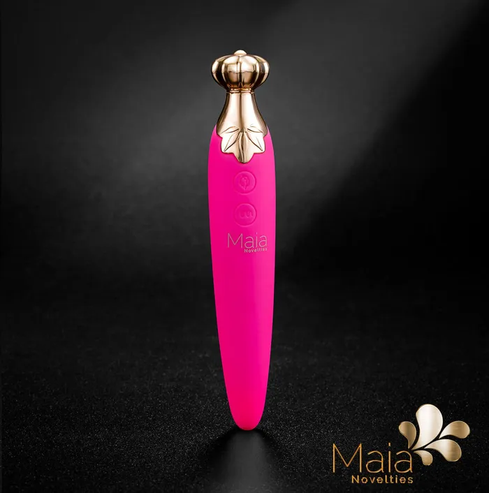 Maia Toys Vaporator Silicone Vibrator 420 Series Pink Vibrators Maia Toys Vaporator Silicone Vibrator 420 Series Pink Vibrators