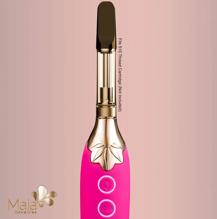 Maia Toys Vaporator Silicone Vibrator 420 Series Pink Vibrators Maia Toys Vaporator Silicone Vibrator 420 Series Pink Vibrators