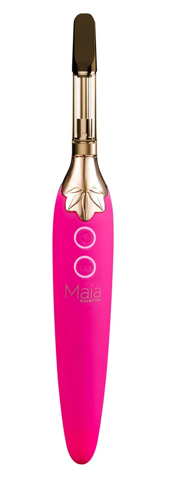 Maia Toys Vaporator Silicone Vibrator 420 Series Pink Vibrators Maia Toys Vaporator Silicone Vibrator 420 Series Pink Vibrators
