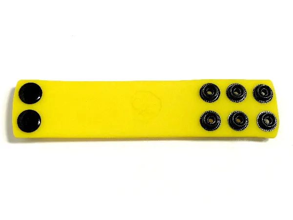 Rascal Male Sex Toys Boneyard 15inch Silicone Ball Strap 3 Snap Yellow