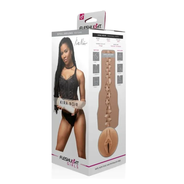 Fleshlight Male Sex Toys Fleshlight Girls Kira Noir Spellbound Male Masturbator