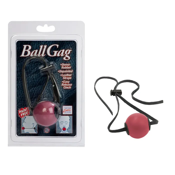 Vibrators Ball Gag Red California Exotic Novelties