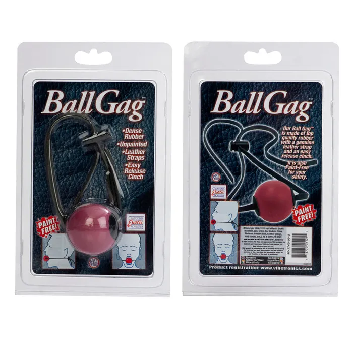 Vibrators Ball Gag Red California Exotic Novelties