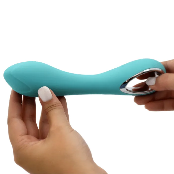Pink BOB Female Sex Toys Silicone MultiFunction GSpot Vibrator With Looped Handle