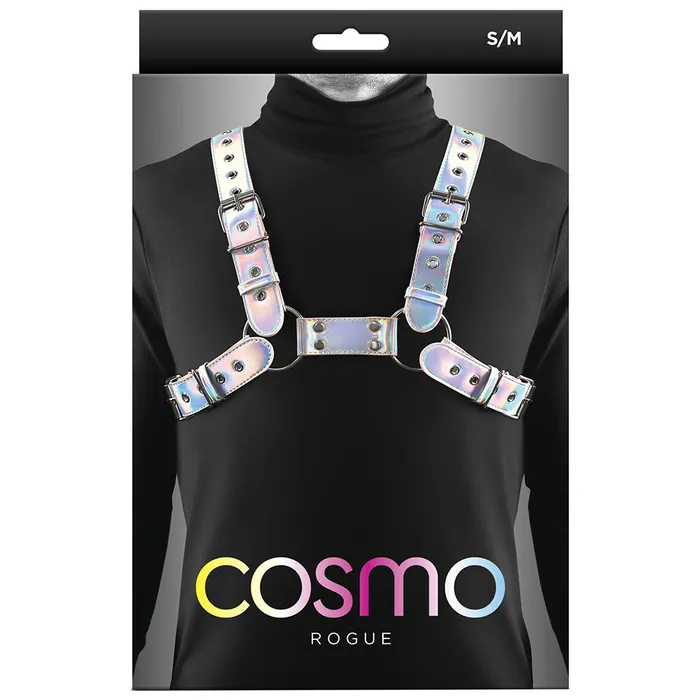 Female Sex Toys Cosmo Rogue Chest Harness in SM ns novelties Female Sex Toys Cosmo Rogue Chest Harness in SM ns novelties