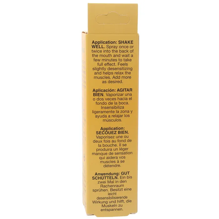 Sensuva Vibrators Deeply Love You Throat Relaxer 1oz29ml in Butter Rum