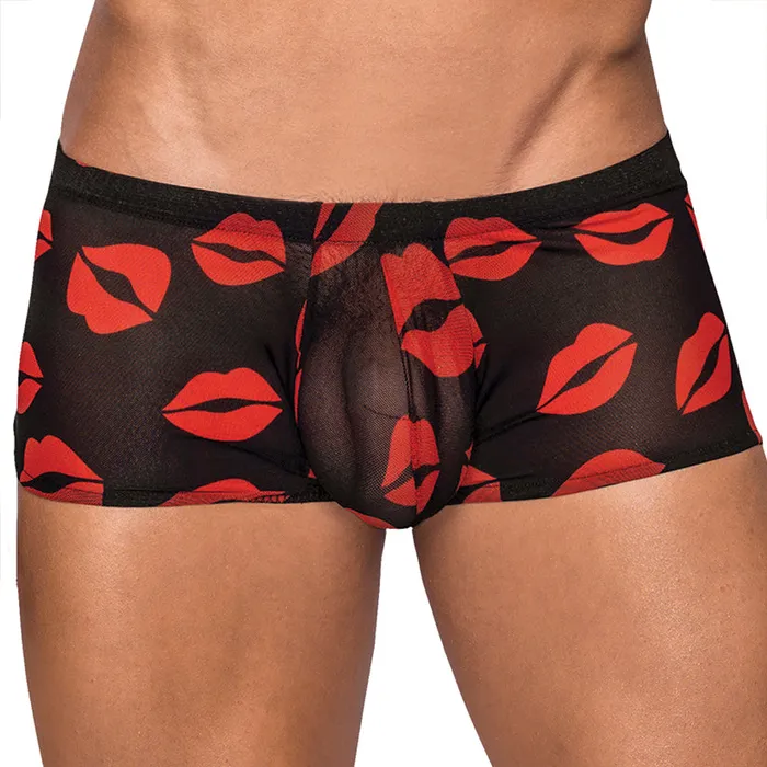 Anal Male Power Male Power Kiss Me Mini ShortsBlack Large