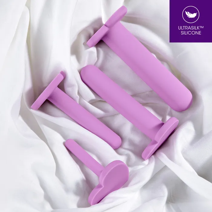 Blush Wellness By Blush UltraSilk Progressive 4Piece Dilator Kit Made with Puria Silicone Couples