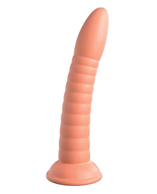 Dildos Pipedream Products Dillio Platinum 7 inches Wild Thing Peach Orange Silicone Dildo