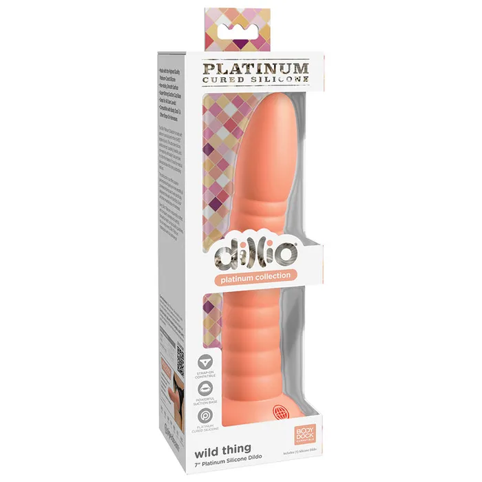 Female Sex Toys Pipedream Dillio Platinum Wild ThingPeach 7