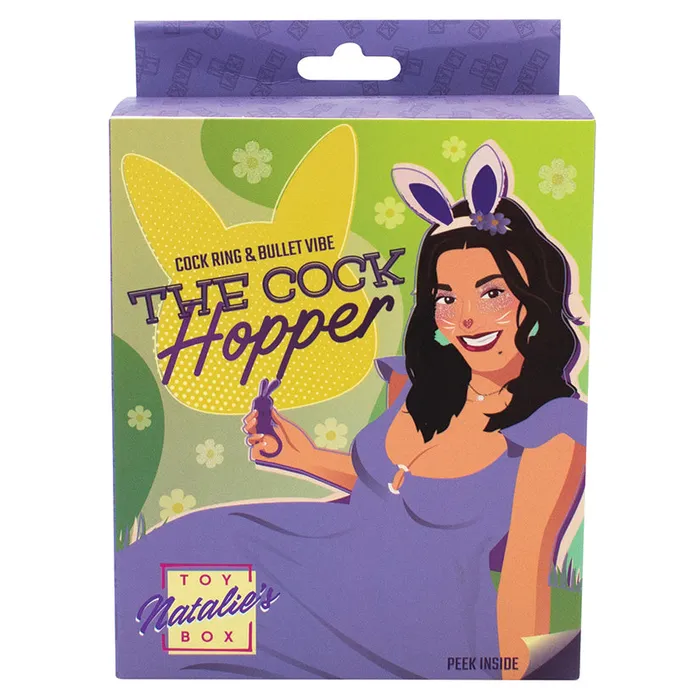 Natalies Toy Box The Cock Hopper Cock Ring Bullet Vibrator NATALIES TOY BOX Female Sex Toys Natalies Toy Box The Cock Hopper Cock Ring Bullet Vibrator NATALIES TOY BOX Female Sex Toys