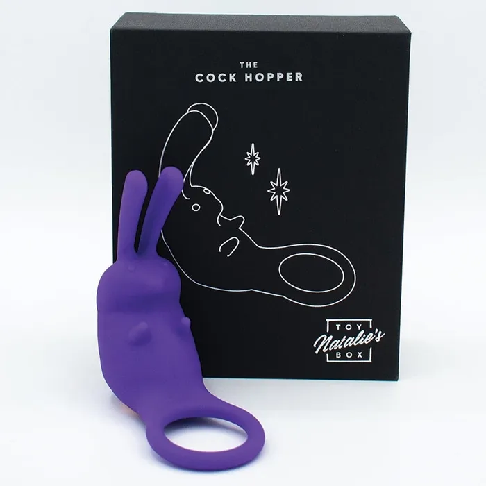 Natalies Toy Box The Cock Hopper Cock Ring Bullet Vibrator NATALIES TOY BOX Female Sex Toys