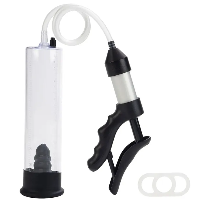 Optimum Series Quick Draw Vacuum PumpClear CAL EXOTICS Male Sex Toys
