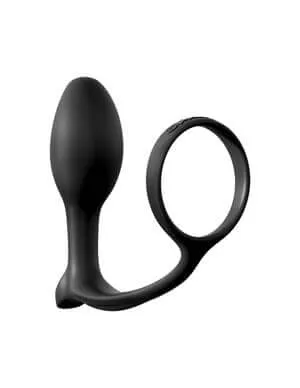 Pipedream Products Male Sex Toys AssGasm Cock Ring Beginners Plug