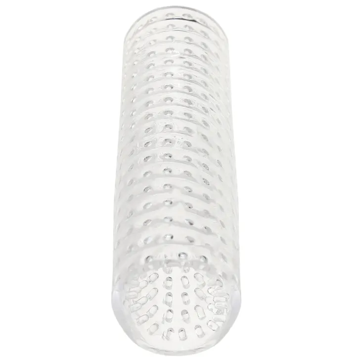 Rize Strokez Reversible Stroker in Clear Blush Male Sex Toys