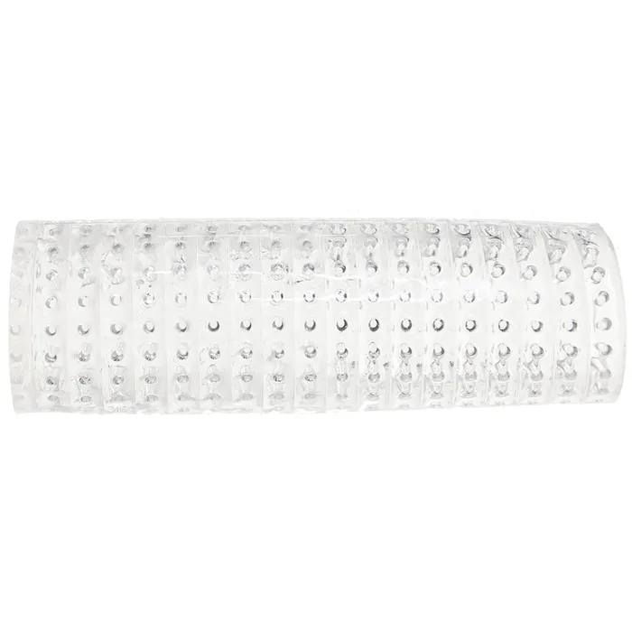 Rize Strokez Reversible Stroker in Clear Blush Male Sex Toys