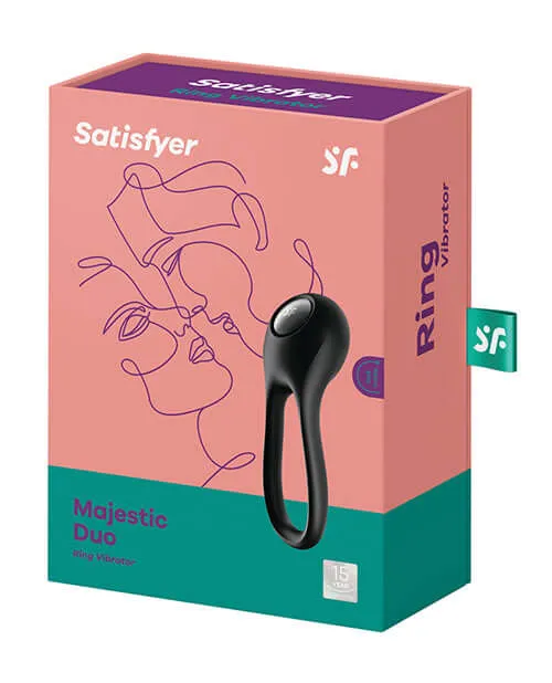 Vibrators Satisfyer Satisfyer Majestic Duo Black
