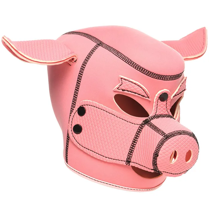 XR Brands Male Sex Toys Master Series Swine Neoprene Hood