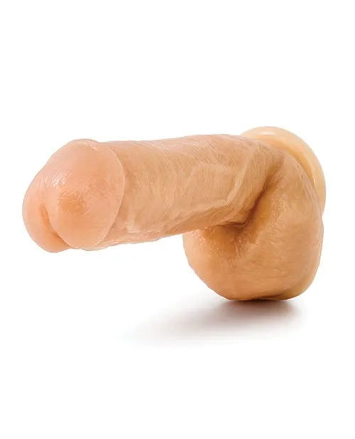 Blush Hung Rider Trigger 7 Dildo with Suction Cup Flesh Blush Novelties Dildos Blush Hung Rider Trigger 7 Dildo with Suction Cup Flesh Blush Novelties Dildos