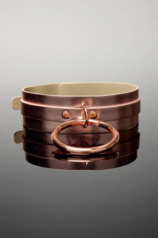 Coquette International Inc Vibrators Fiery Elegance Vegan Collar in Rose Gold Coquette International Inc Vibrators Fiery Elegance Vegan Collar in Rose Gold