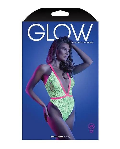 Fantasy Lingerie Dildos Glow Spotlight Teddy Neon Chartreuse Fantasy Lingerie Dildos Glow Spotlight Teddy Neon Chartreuse