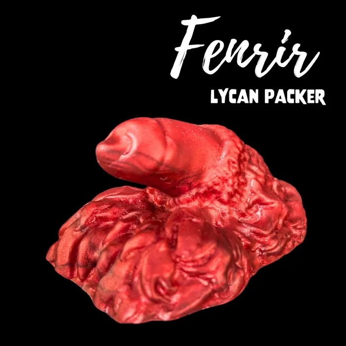 Kreature Adult Toys Vibrators Premade Small Fenrir Lycan Packer Solid Blood Red Classic Firmness Kreature Adult Toys Vibrators Premade Small Fenrir Lycan Packer Solid Blood Red Classic Firmness