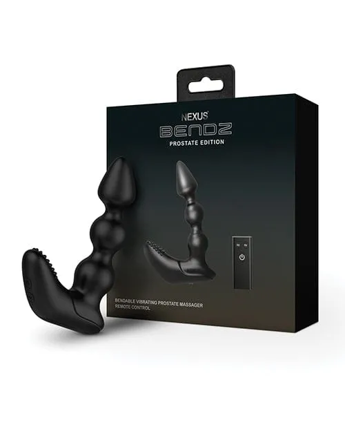 Nexus Bendz Bendable Prostate Perineum Massager Black Nexus Anal