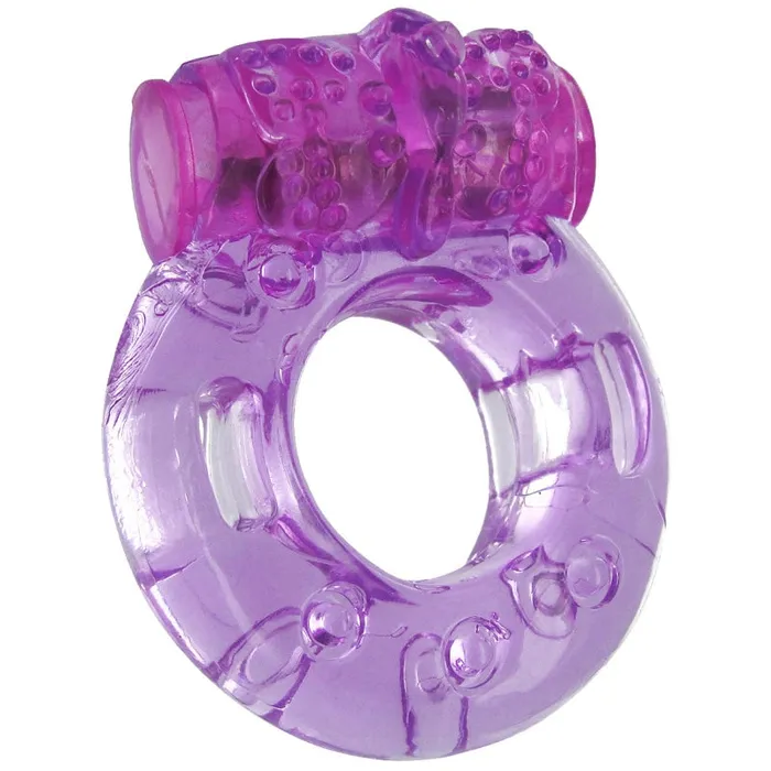 Orgasmic Vibrating Cock Ring Purple XR Brands Trinity Vibes Couples Orgasmic Vibrating Cock Ring Purple XR Brands Trinity Vibes Couples