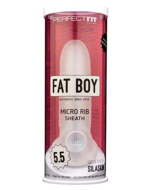 Perfect Fit Brand Anal Perfect Fit Fat Boy Micro Ribbed Sheath