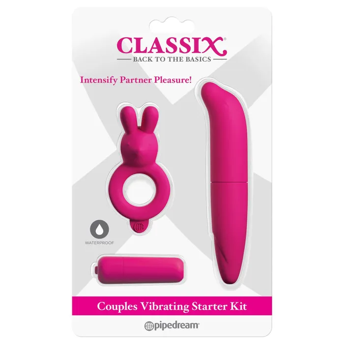 Pipedream Couples Classix Couples Vibrating Starter Kit Pipedream Couples Classix Couples Vibrating Starter Kit
