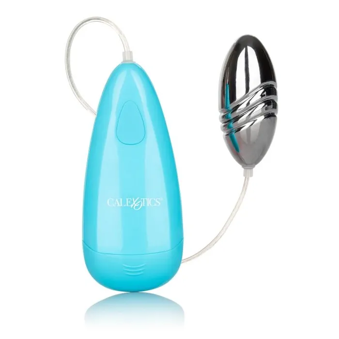 Vibrators CalExotics Waterproof Gyrating Bullet Blue
