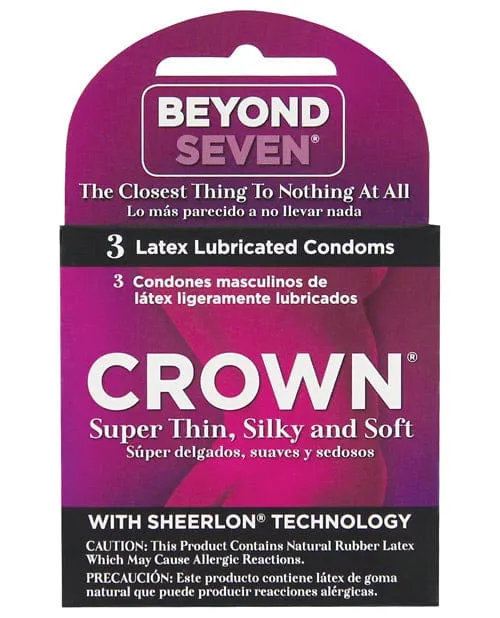 Vibrators Paradise Marketing Crown Lubricated Condoms