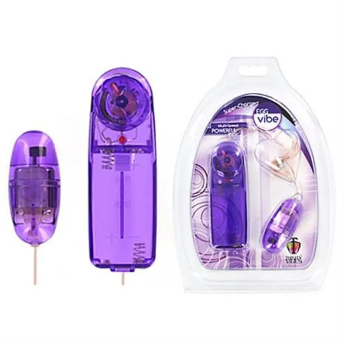 Vibrators XR Brands Trinity Vibes Super Charged Bullet Purple