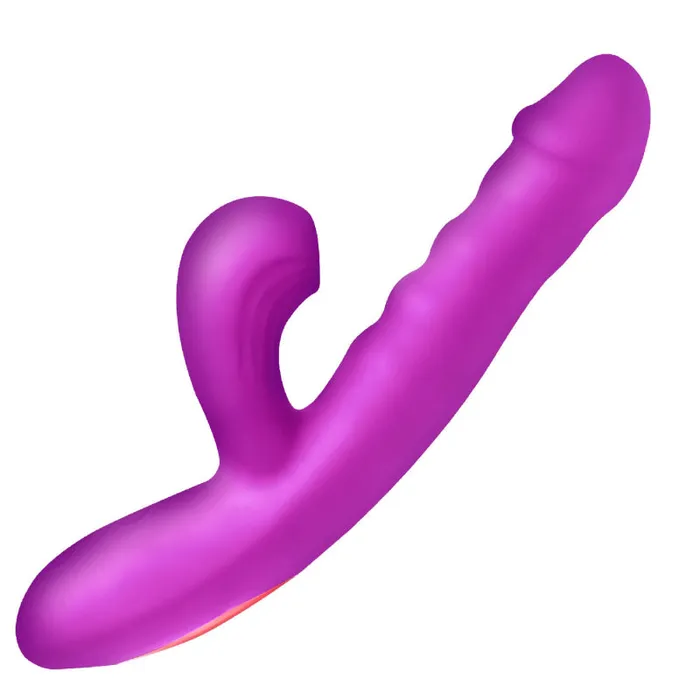 Xr Brands Inmi Vibrators Thrust Wave Thrusting and Sucking Rabbit Vibrator Purple Xr Brands Inmi Vibrators Thrust Wave Thrusting and Sucking Rabbit Vibrator Purple
