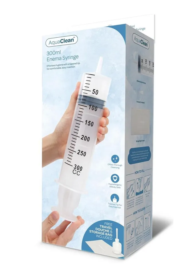 AquaClean Vibrators Aquaclean 300cc Enema Syringe