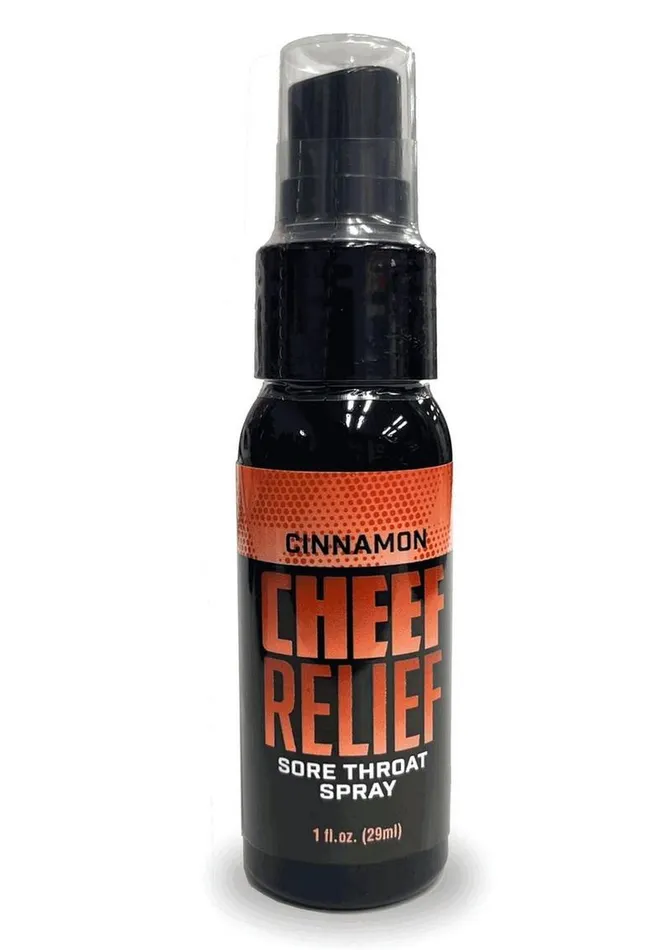 Cheef Relief Cheef Relief Soothing Throat Spray 1oz Cinnamon Vibrators
