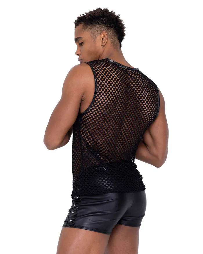 Female Sex Toys Roma Costume Inc 6330 Mens Fishnet Tank Top Female Sex Toys Roma Costume Inc 6330 Mens Fishnet Tank Top