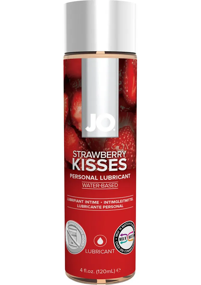 Lubricants System JO JO H2o Water Based Flavored Lubricant Strawberry Kiss Lubricants System JO JO H2o Water Based Flavored Lubricant Strawberry Kiss