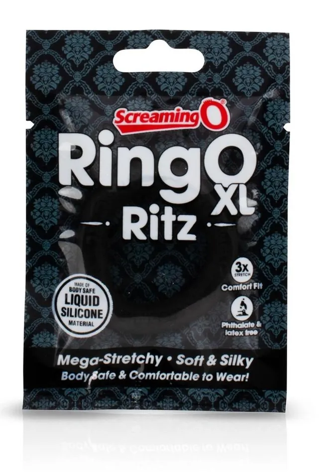 Male Sex Toys RingO Ringo Ritz XL Individual Ring Silicone