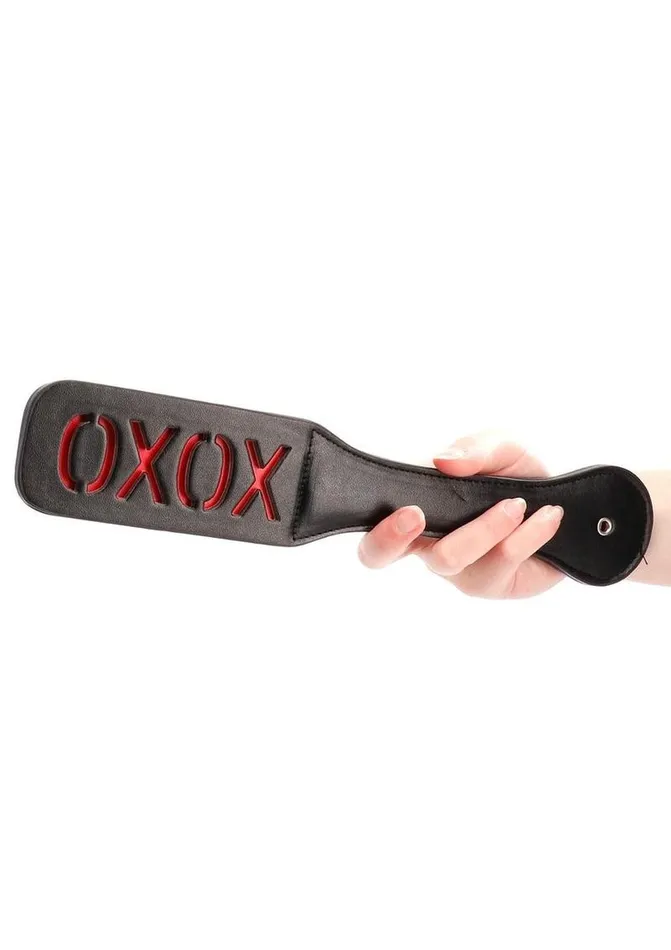 Ouch Ouch Leather Paddle Xoxo Couples