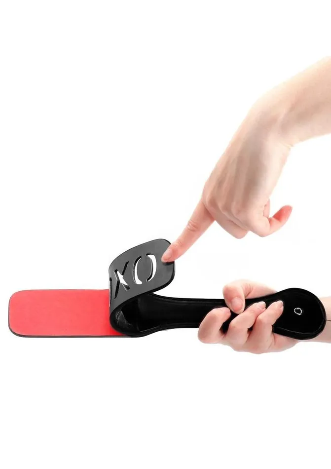 Ouch Ouch Leather Paddle Xoxo Couples