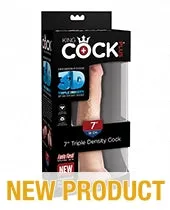 PlaythingsMiami King Cock Plus 7 Triple Density Cock Dildos
