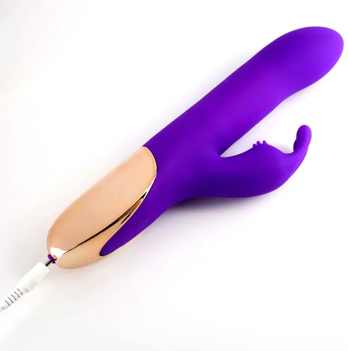Maia Toys Vibrators Karlin USB Rechargeable 10Function Rabbit Vibrator Purple Maia Toys Vibrators Karlin USB Rechargeable 10Function Rabbit Vibrator Purple