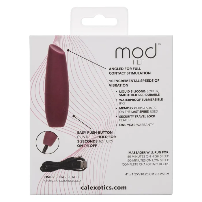 Mod Tilt Pink CalExotics Vibrators Mod Tilt Pink CalExotics Vibrators