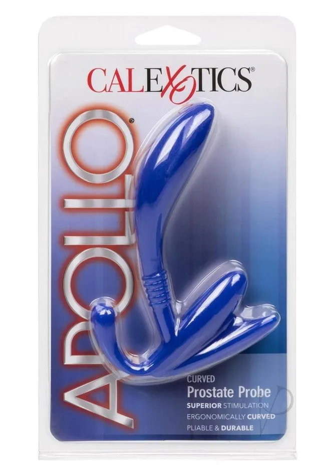 Apollo Apollo Curved Prostate Probe Blue Anal