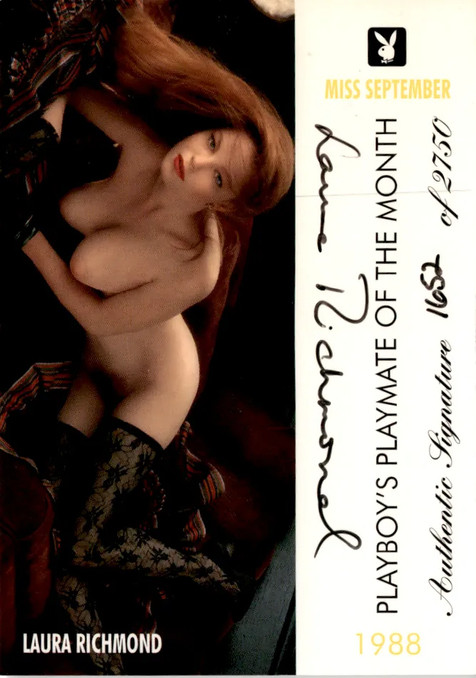 Autograph Laura Richmond 1 JimS Cards and More Vibrators